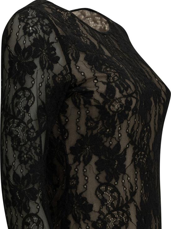 26FW 짐머만 탑 레이스 바디수트  블랙 - ZIMMERMANN