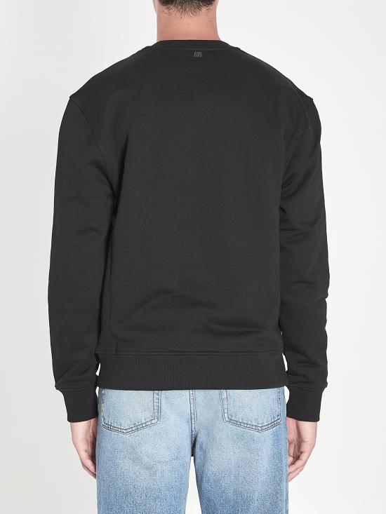 26FW 아미 스몰 하트 로고 스웨트셔츠 BFUSW035 BLACK - AMI