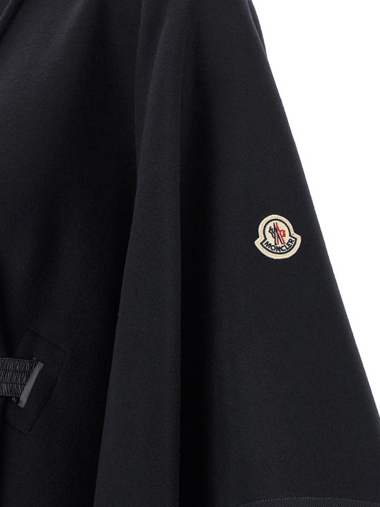 26FW 몽클레어 케이프 두 가지 소재로 만든  (파란색) - MONCLER