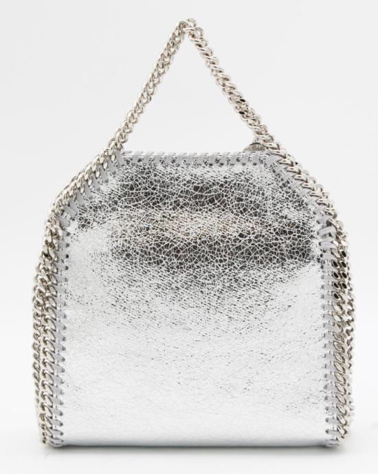 26FW 스텔라 맥카트니 팔라벨라 타이니 토트백 391698WP05878101 Silver - STELLA MCCARTNEY