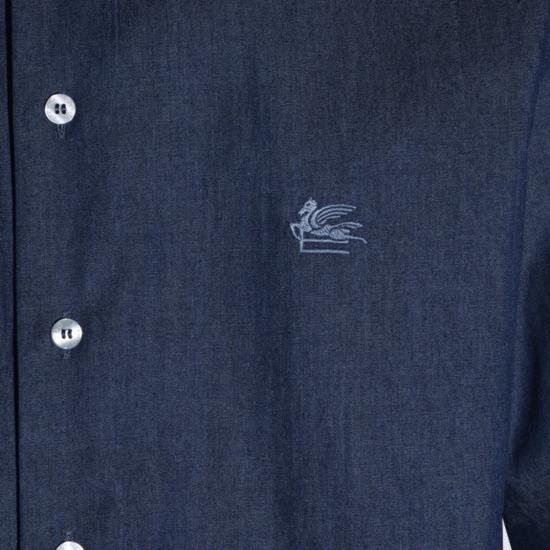 26FW 에트로 긴팔 셔츠 MRIB000299SA531X0883 Blue - ETRO