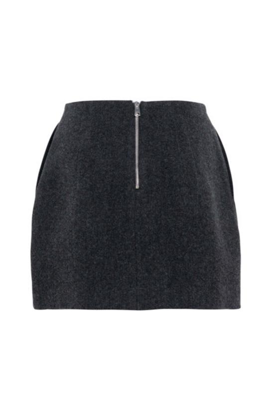  Tela- Fashionhaus 숏 스커트 텔라 니나 스커트 차콜 - OTHER BRANDS