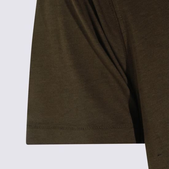26FW 톰포드 반팔 티셔츠 JCS004JMT012GAV Brown - TOMFORD