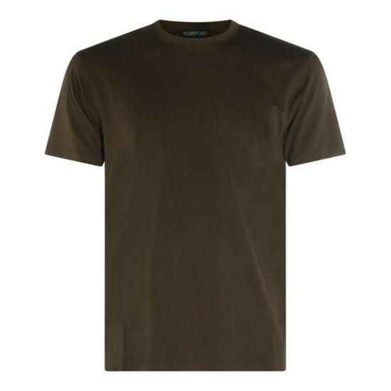26FW 톰포드 반팔 티셔츠 JCS004JMT012GAV Brown