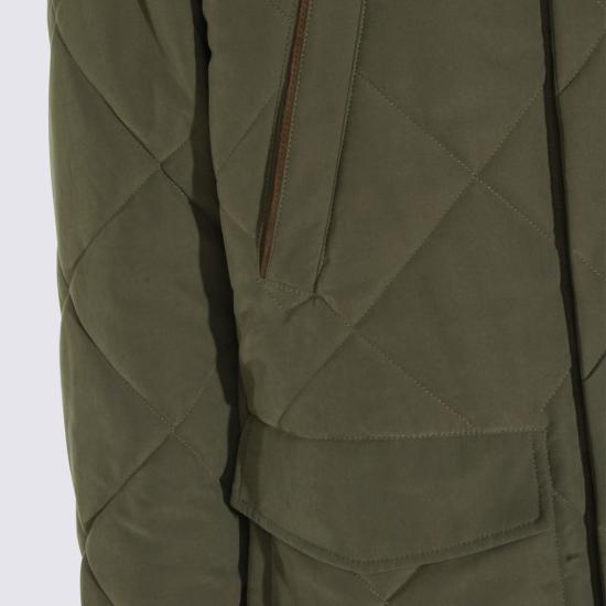 26FW 카날리 테크니컬 패브릭 유틸리티 자켓 O20422SG03522801 Green - CANALI