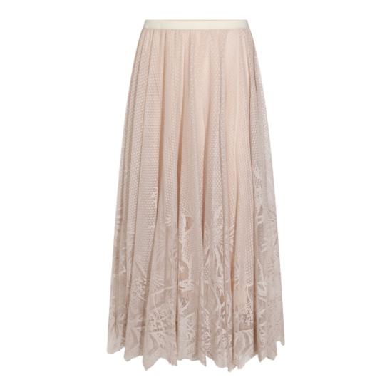 26FW 파비아나 필리피 롱 스커트 GND216F850M2630164 Neutrals