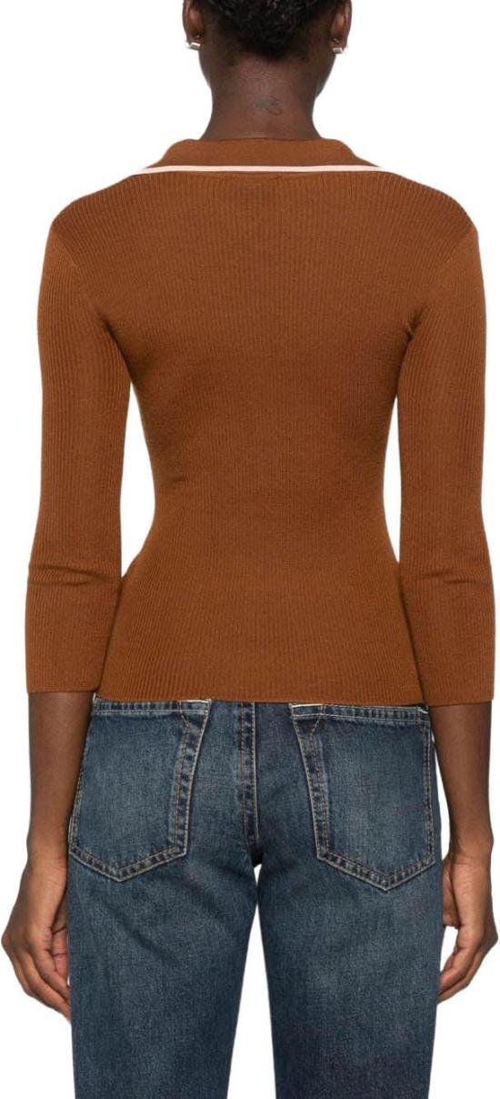 26FW 엘리자베타프랜치 베스트 MK17B66E2FQ4 BROWN - ELISABETTA FRANCHI