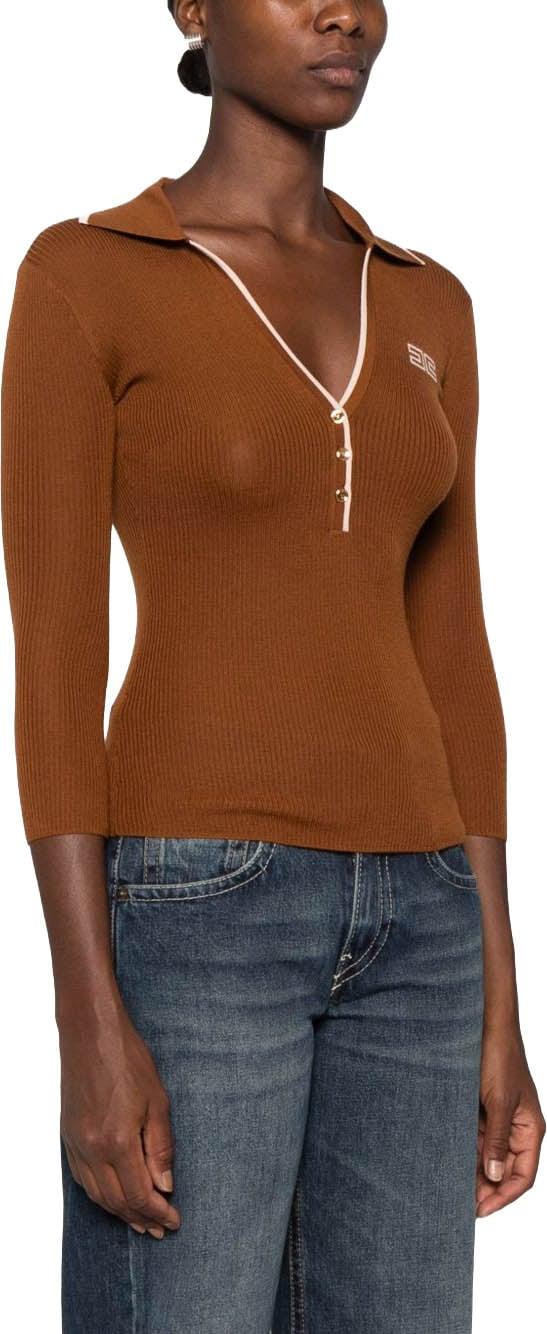 26FW 엘리자베타프랜치 베스트 MK17B66E2FQ4 BROWN - ELISABETTA FRANCHI