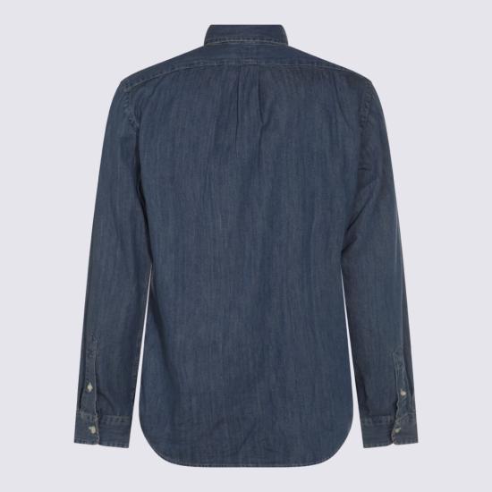 26FW 폴로 랄프로렌 포니로고 자수 데님 셔츠 710792043001 Blue - POLO RALPH LAUREN