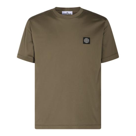 26FW 스톤 아일랜드 반팔 티셔츠 L2S152100027S0013V005G Brown