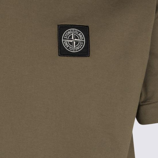 26FW 스톤 아일랜드 반팔 티셔츠 L2S152100027S0013V005G Brown - STONE ISLAND