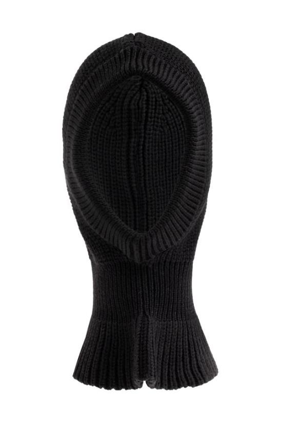 26FW 르메르 워스티드 울 골지 니트 바라클라바 TA0029 LK1069 999 BLACK DOM