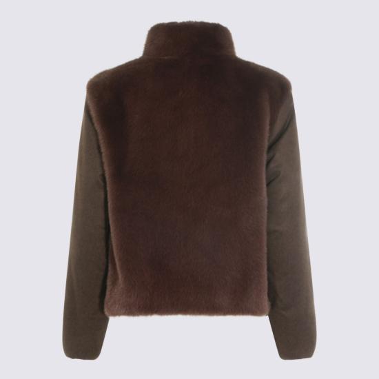 26FW 에르노 무스탕 GI00054DR128968810 Brown - HERNO