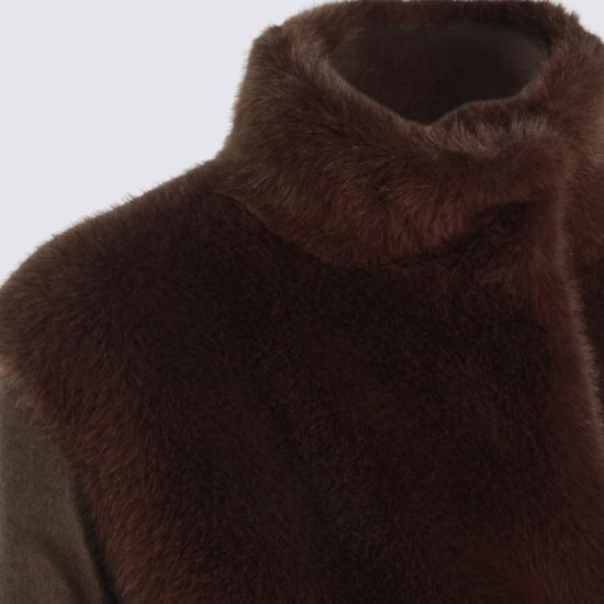 26FW 에르노 무스탕 GI00054DR128968810 Brown - HERNO