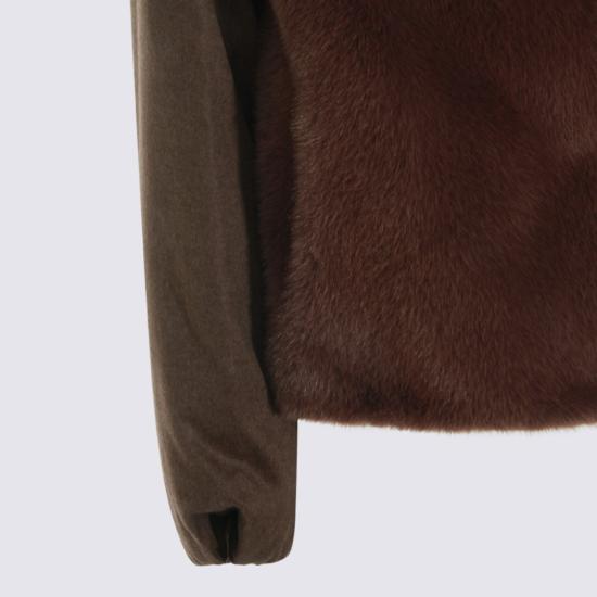 26FW 에르노 무스탕 GI00054DR128968810 Brown - HERNO
