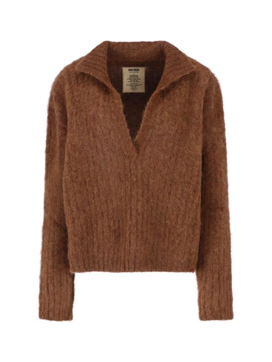 26FW 우마 왕 스웨터 UK7165 UW240 Brown