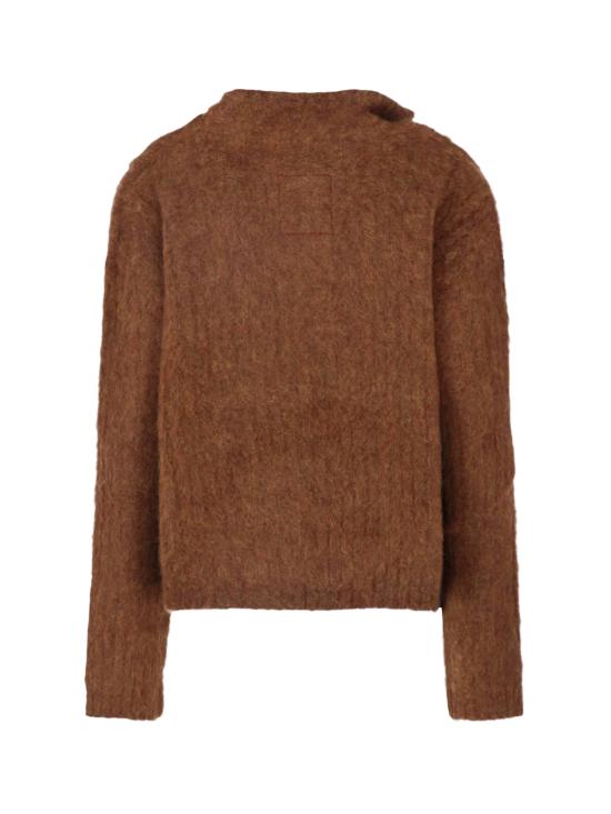 26FW 우마 왕 스웨터 UK7165 UW240 Brown - UMA WANG