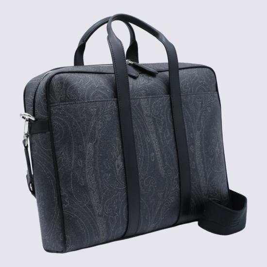 26FW 에트로 브리프케이스 MP1K0003AA012N0000 Blue - ETRO