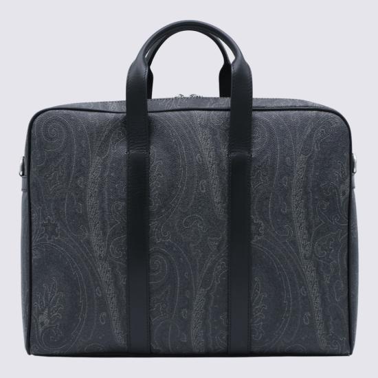 26FW 에트로 브리프케이스 MP1K0003AA012N0000 Blue - ETRO