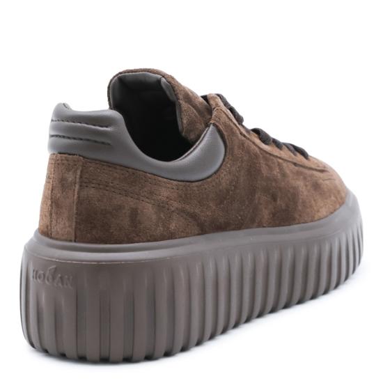 26FW 호간 스니커즈 HXW6450FC6TPJQ0UV2 Brown - HOGAN