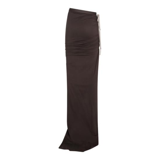 26SS 릭오웬스 몽클레어 롱 스커트 MU01F8H0289AHD256 Brown - RICK OWENS MONCLER
