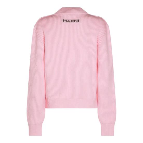 26FW 마르니 니트웨어 CVMD0169A0UFZ41400C14 Pink - MARNI