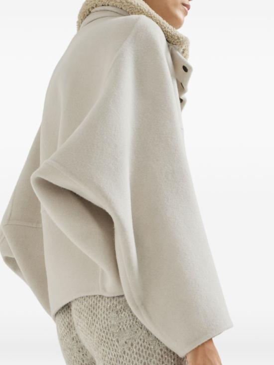 26FW 브루넬로 쿠치넬리 가죽 자켓 MD5327555 C042 BEIGE - BRUNELLO CUCINELLI