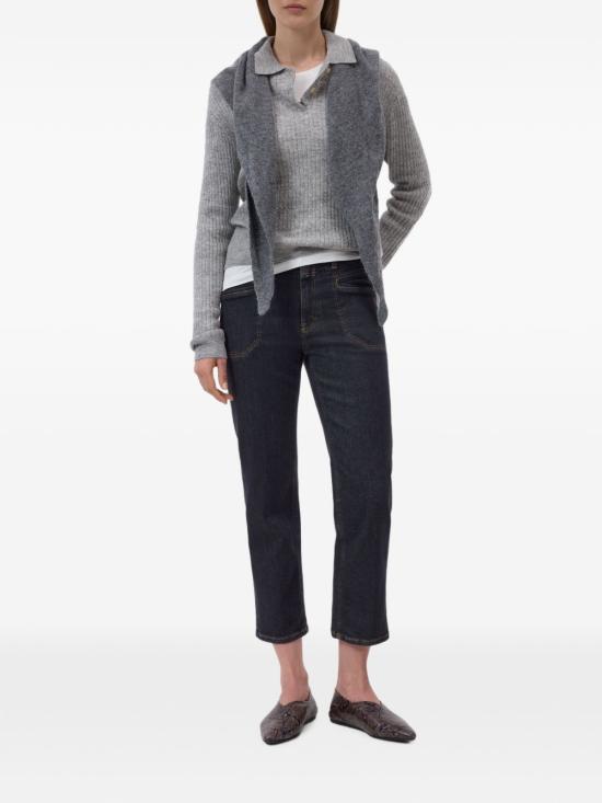 26FW 클로즈드 폴로 티셔츠 C96909 93R22127 GREY - CLOSED