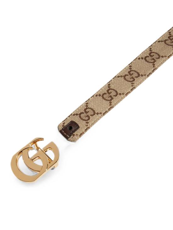 26FW 구찌 리버시블 컷 GG 마몬트 벨트 A006M2 FAF7J9651 BEIGE - GUCCI