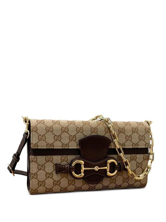 26FW 구찌 홀스빗 리스트레토 미디엄 숄더백 A006KQ FAGGX9651 BEIGE - GUCCI