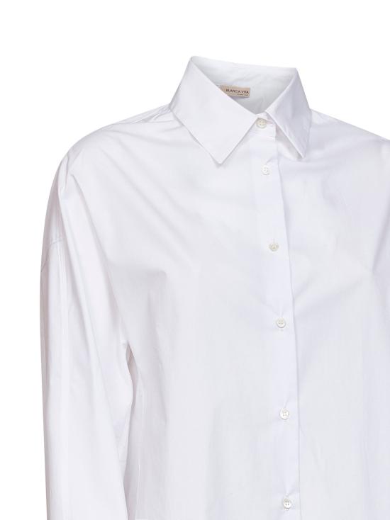 26SS 블랑카 비타 셔츠 CALANDRA0804DIAMANTE WHITE - BLANCA VITA