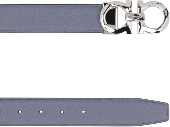 25FW 살바토레 페라가모 간치니 리버시블 벨트 67A161 PURPLE - SALVATORE FERRAGAMO