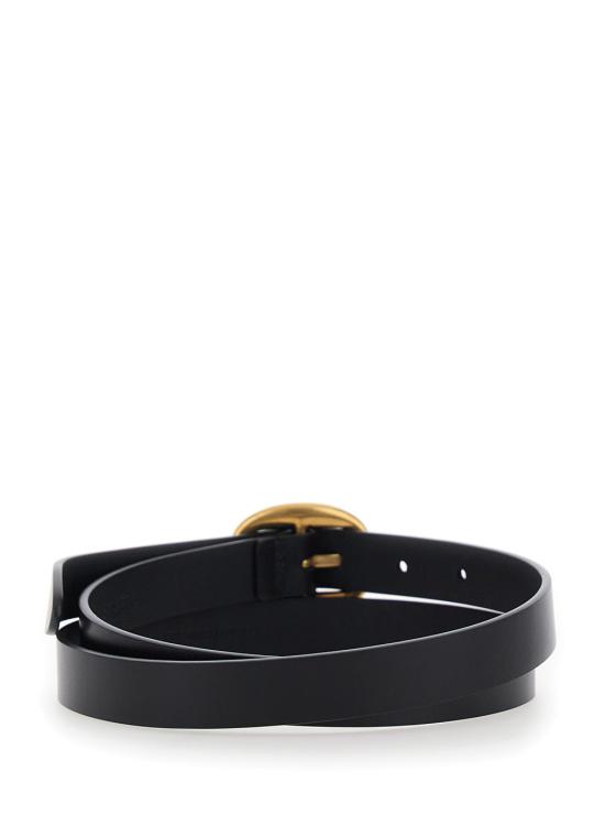 26FW 생로랑 벨트 A003RJ BLACK - SAINT LAURENT