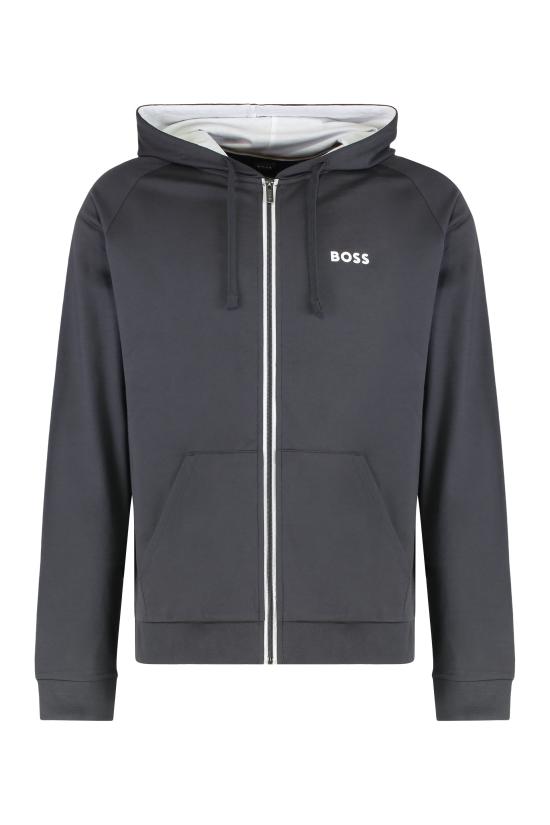 25FW 휴고보스 후드 티셔츠 50545573 GRAY