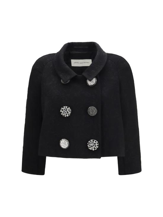 26SS 드리스 반 노튼 자켓 2610105413265 BLACK - DRIES VAN NOTEN