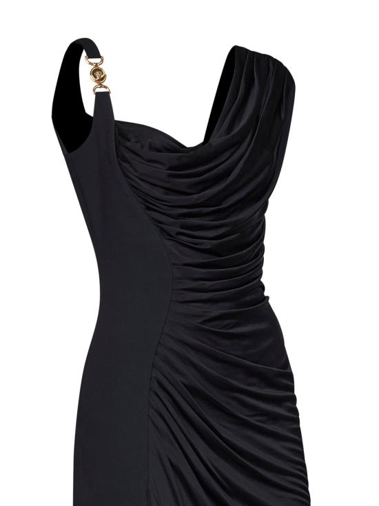 26FW 베르사체 원피스 10141271A005721B000 BLACK - VERSACE