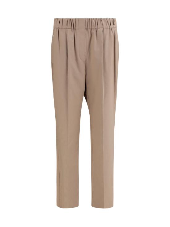 26SS 브루넬로 쿠치넬리 팬츠 M0F70P1673 BEIGE - BRUNELLO CUCINELLI