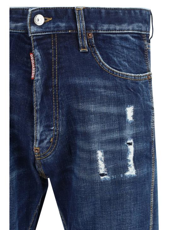 26SS 디스퀘어드2 데님 팬츠 S74LB1914S30664 NAVY - DSQUARED2