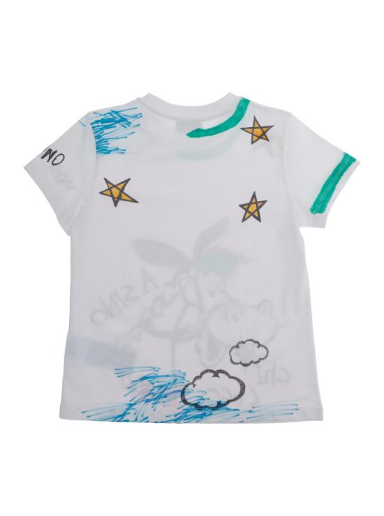 26SS 모스키노 탑 HSM04LLAA02 WHITE - MOSCHINO