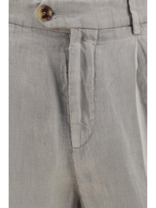 26SS 브루넬로 쿠치넬리 팬츠 M243DE1450 KHAKI - BRUNELLO CUCINELLI