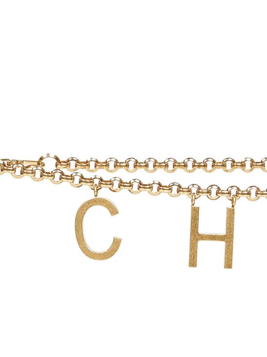 26FW 끌로에 끌로에 레터스 주얼리 벨트 CH25ABJ41CB79DC GOLD - CHLOE