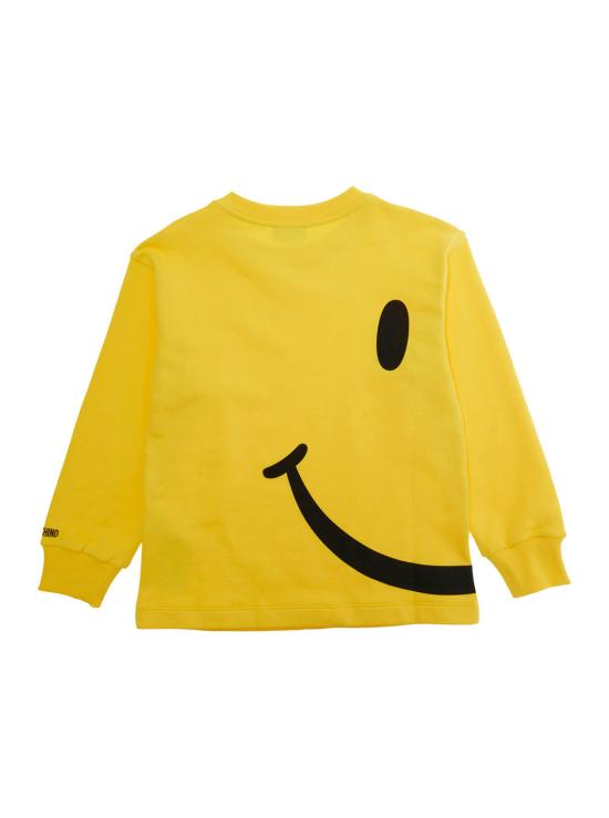  모스키노 긴팔 티셔츠 HUF09SLCA86 YELLOW - MOSCHINO