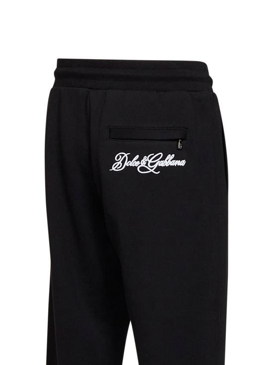 26FW 돌체앤가바나 트레이닝/조거 팬츠 GVS2HZG7P9MN0000 BLACK - DOLCE & GABBANA