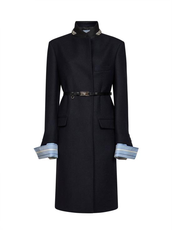 26FW 프라다 코트 P649TROOO11H4F0008 BLACK