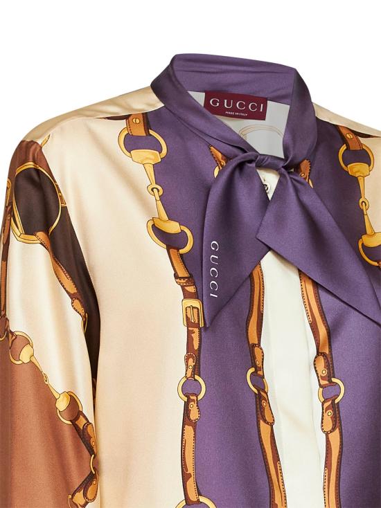 26SS 구찌 셔츠 855593ZAUK42358 PURPLE - GUCCI