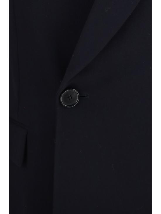 26FW 로에베 더블 브레스트 울 블렌드 재킷 더블 브레스트 울 블렌드 재킷 H526Y03WDL NAVY - LOEWE