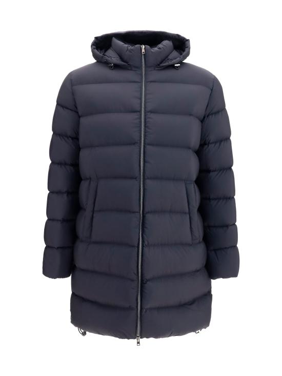 26FW 에르노 4 디렉션 스트레치 매트 패브릭 A-셰이프 재킷 PI0017ULE12456Z BLACK