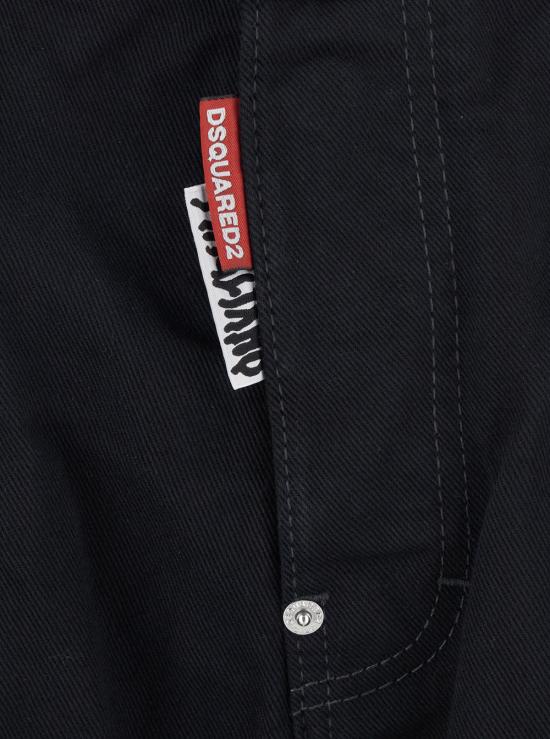 25FW 디스퀘어드2 데님 팬츠 S71LB1685 BLACK - DSQUARED2