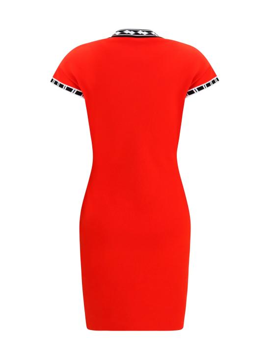 26FW 베르사체 원피스 10257671A18356 RED - VERSACE