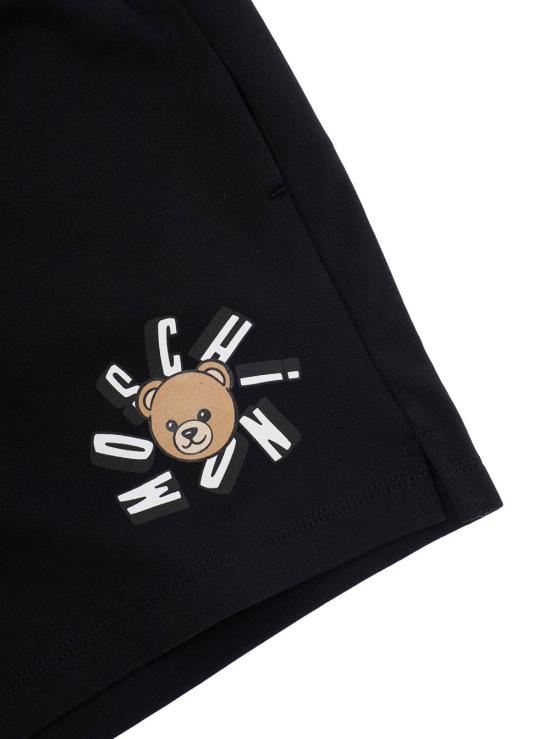 26SS 모스키노 숏팬츠 HDQ025LCA19 BLACK - MOSCHINO